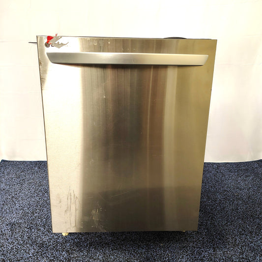 LG 24 in. in PrintProof Stainless Steel Top Control Dishwasher with Towel Bar, TrueSteam and QuadWash LDTS5552S