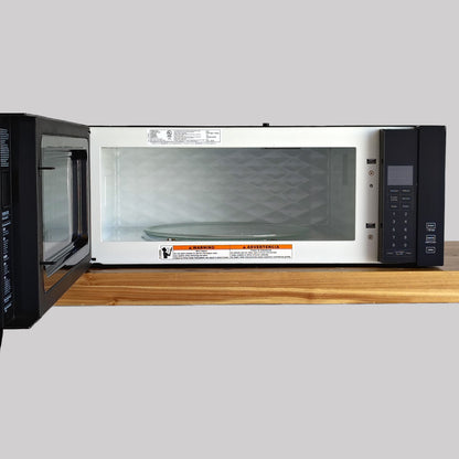 Whirlpool 1.1 cu. ft. Low Profile Built-In Microwave Hood Combination in Black WMT50011KS03