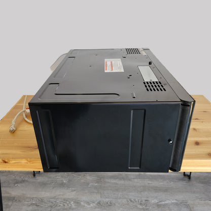 Whirlpool 1.1 cu. ft. Low Profile Built-In Microwave Hood Combination in Black WMT50011KS03