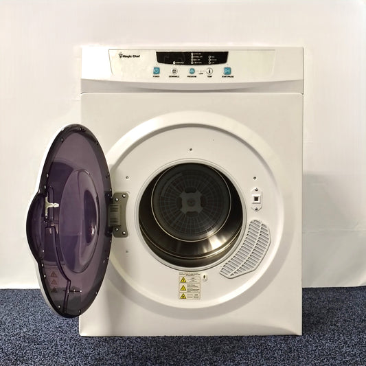 Magic Chef Compact 3.5 cu. ft. Electric Dryer in White MCSDRY35W