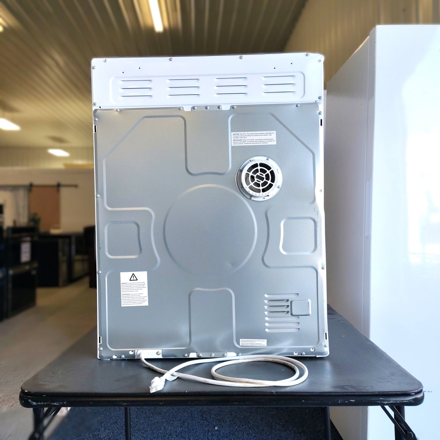 Magic Chef Compact 3.5 cu. ft. Electric Dryer in White MCSDRY35W