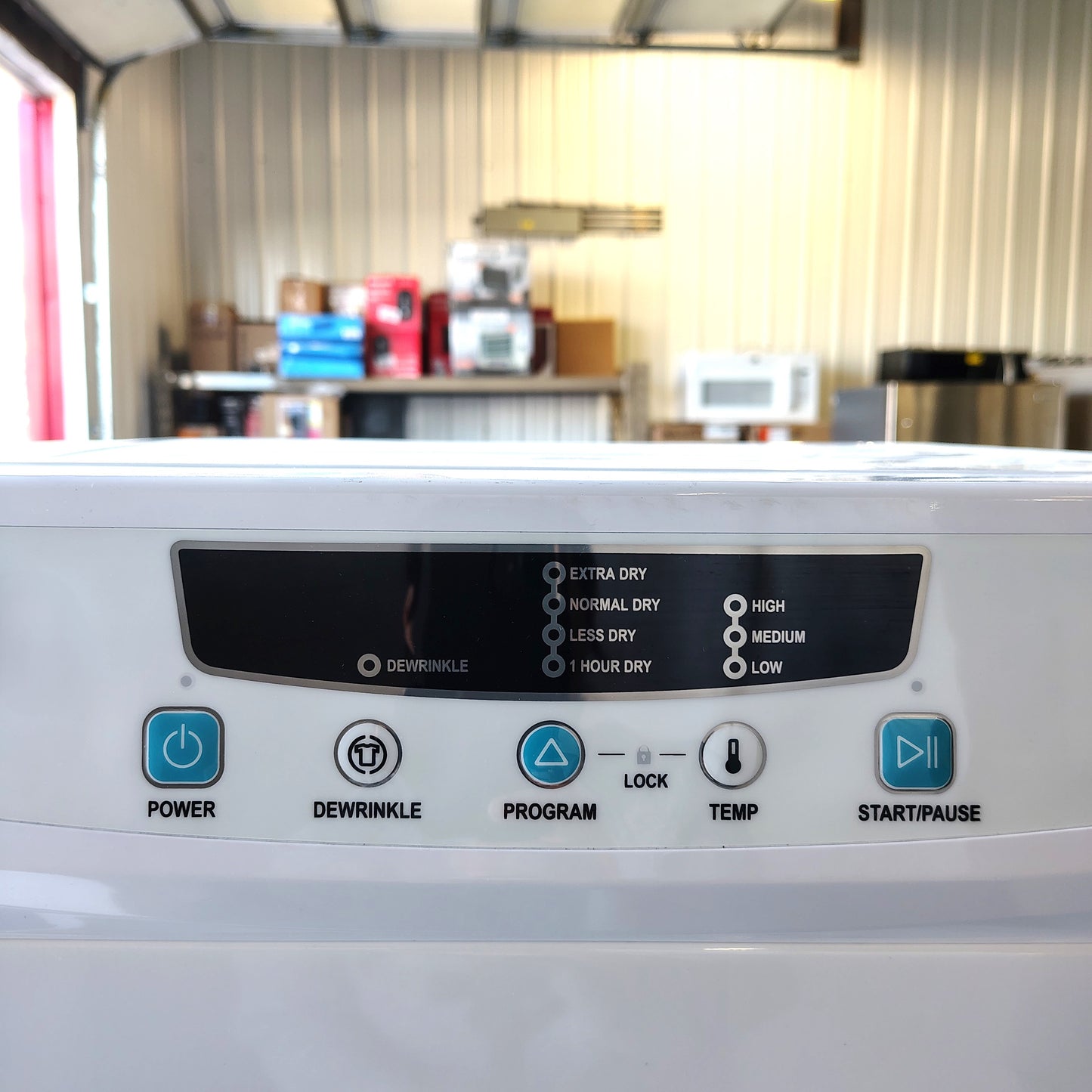 Magic Chef Compact 3.5 cu. ft. Electric Dryer in White MCSDRY35W