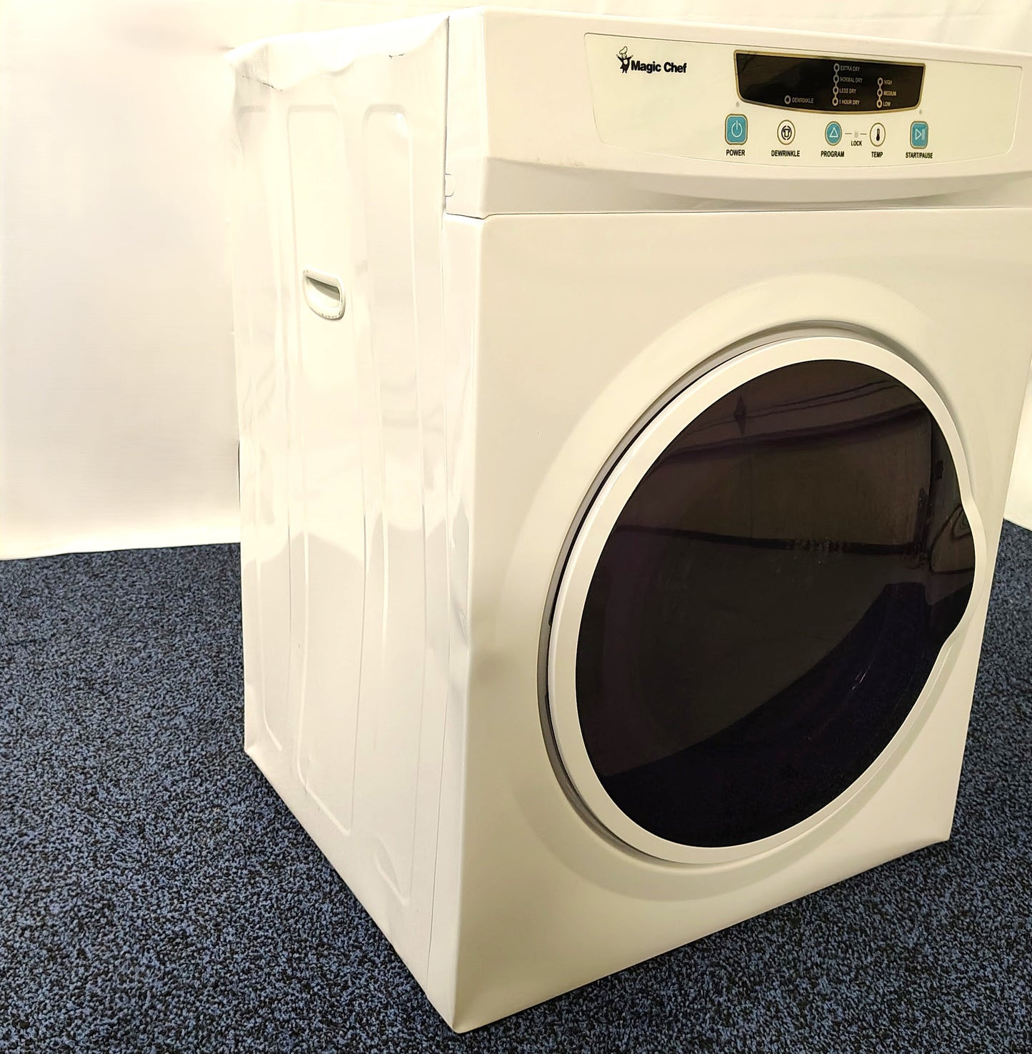 Magic Chef Compact 3.5 cu. ft. Electric Dryer in White MCSDRY35W