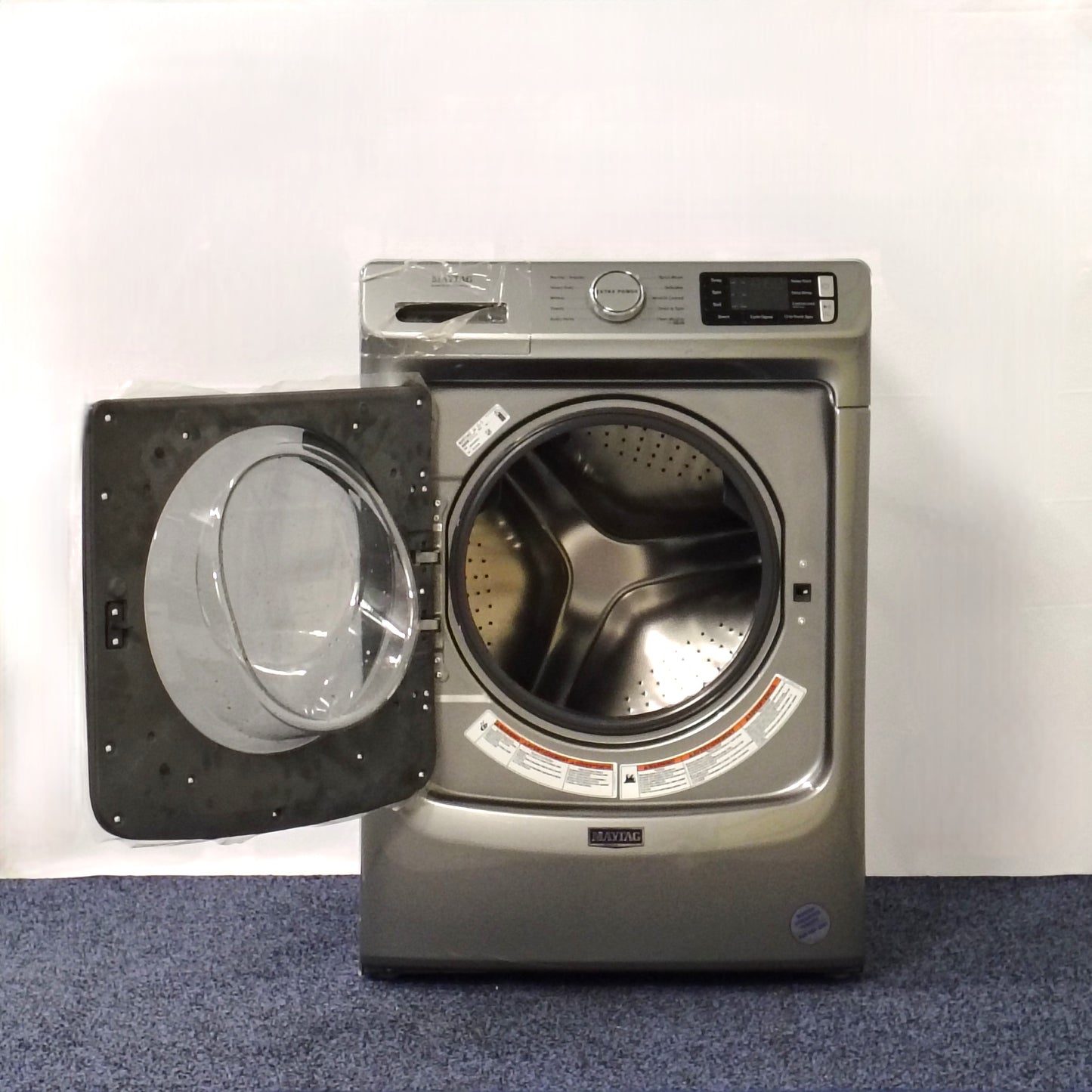 Maytag High Efficiency Stackable Steam Cycle Medium Front-Load Washer ( Metallic Slate ) ENERGY STAR MHW5630HC3