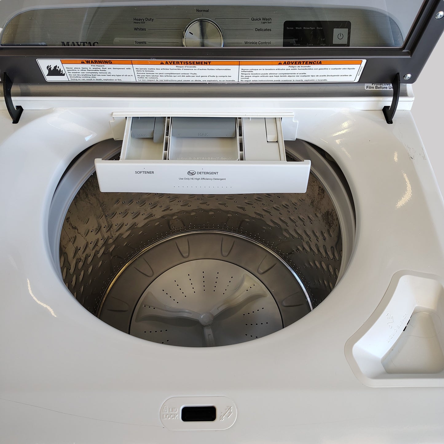 Maytag 4.8 cu. ft. Top Load Washer with Deep Fill MVW6200KW