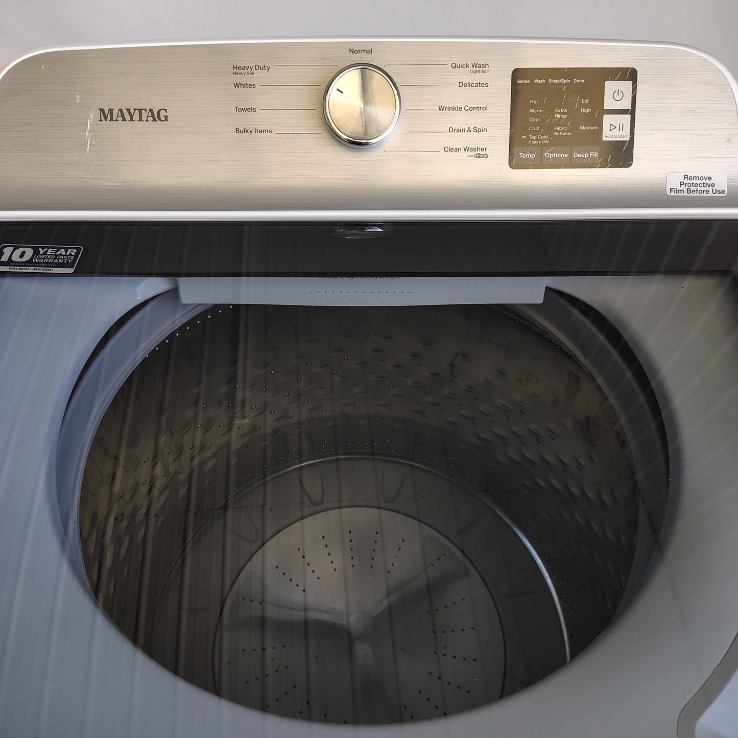 Maytag 4.8 cu. ft. Top Load Washer with Deep Fill MVW6200KW