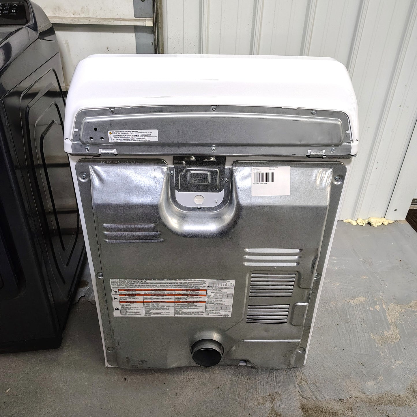 Maytag 7.0 cu. ft. Vented Electric Dryer in White MED4500MW0