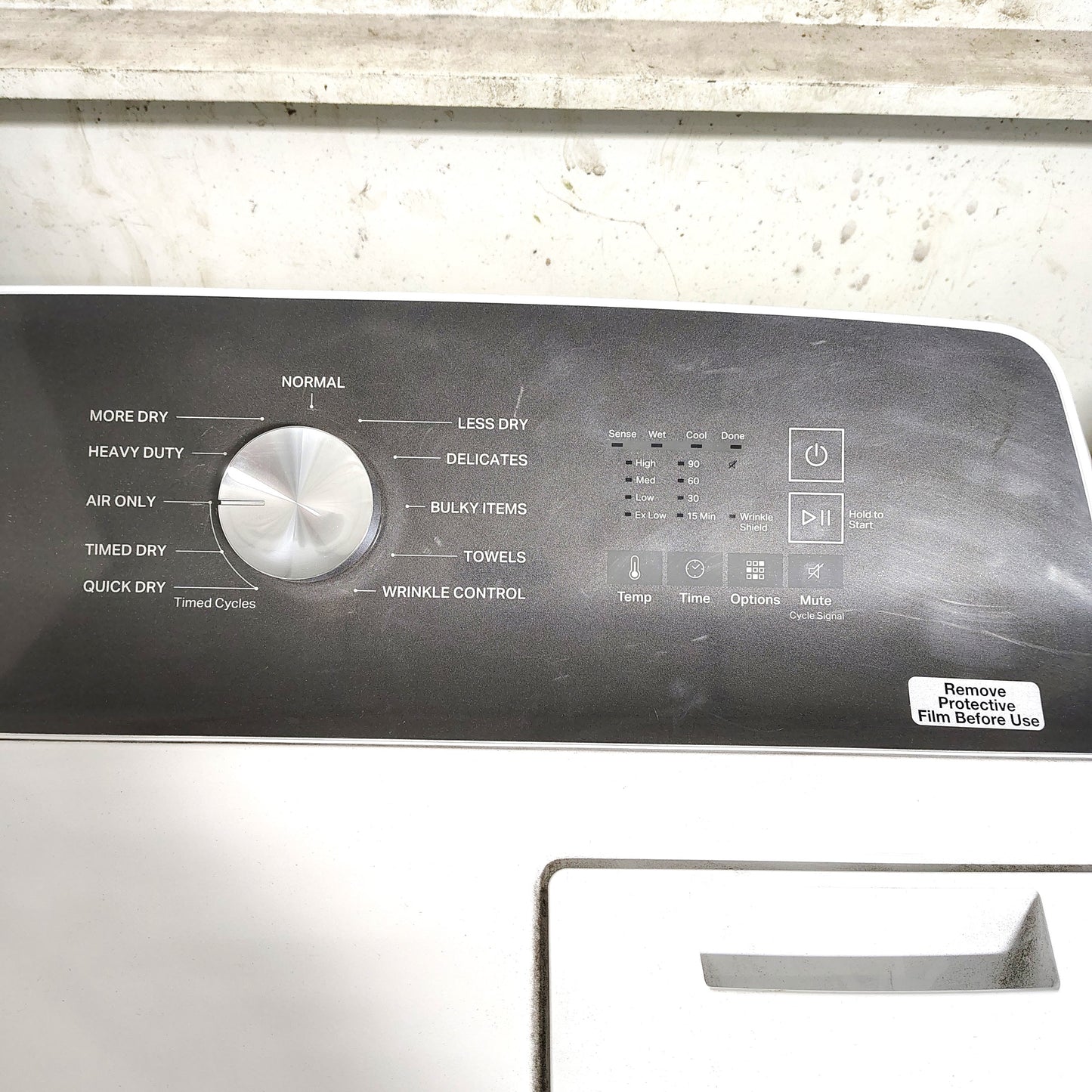 Whirlpool 7 cu. ft. Electric Dryer in White with Moisture Sensing WED5010LW1