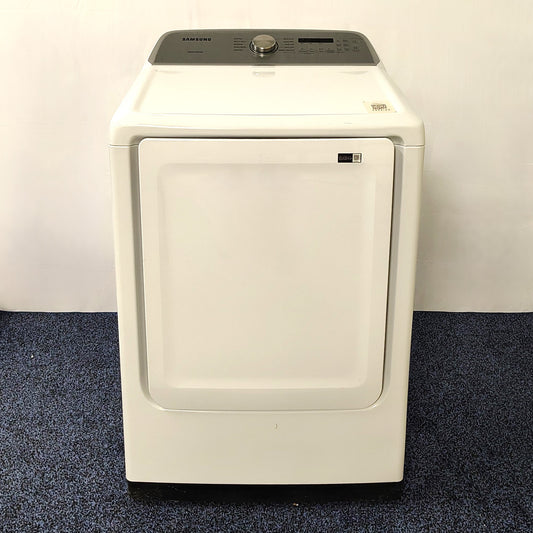 Samsung 7.4 cu. ft. Vented Electric Dryer with Sensor Dry in White DVE50R5200W