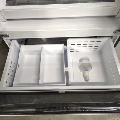 Samsung 27 cu. ft. Counter-Depth SMART French Door Refrigerator Stainless Look RF27CG5010S9AA