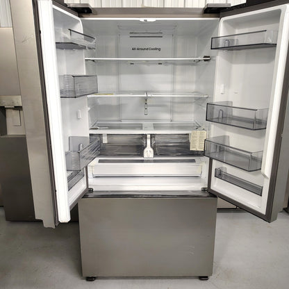 Samsung 27 cu. ft. Counter-Depth SMART French Door Refrigerator Stainless Look RF27CG5010S9AA