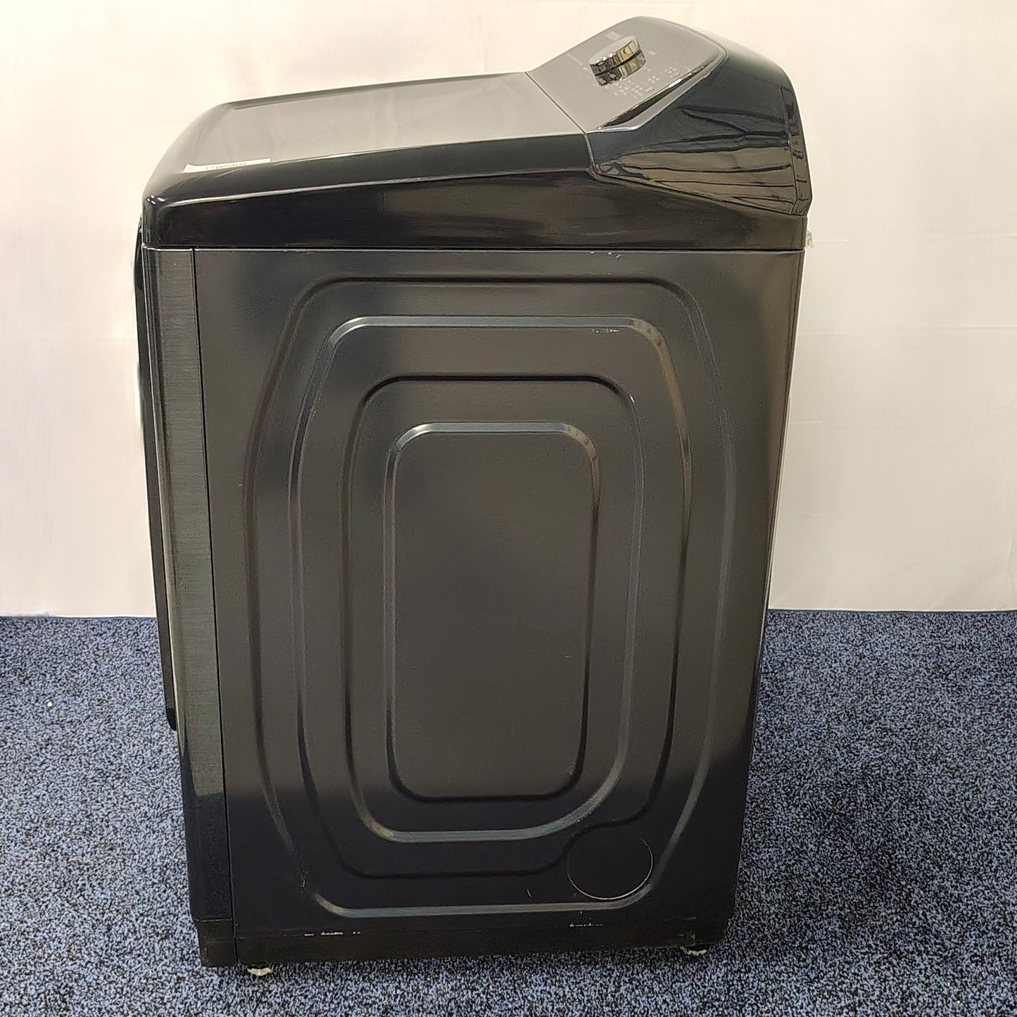 Samsung 7.4 cu. ft. Vented Smart Electric Dryer in Brushed Navy Blue with Pet Care Dry and Steam Sanitize+ DVE54CG7150D