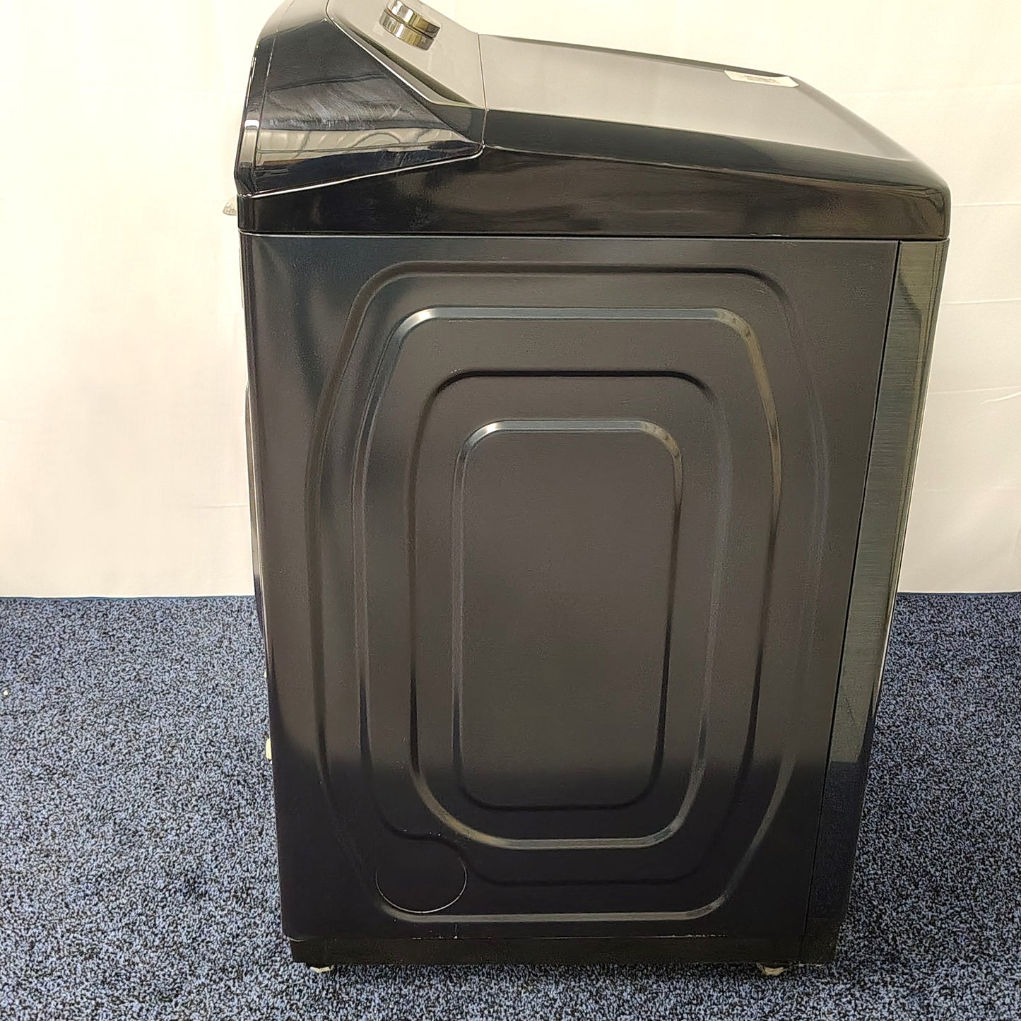Samsung 7.4 cu. ft. Vented Smart Electric Dryer in Brushed Navy Blue with Pet Care Dry and Steam Sanitize+ DVE54CG7150D
