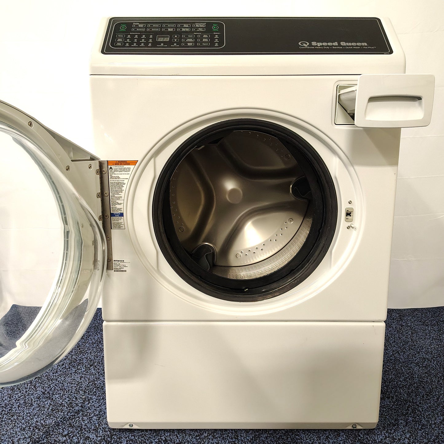Speed Queen FF7 White Front Load Washer AFNE9BSP117TW13