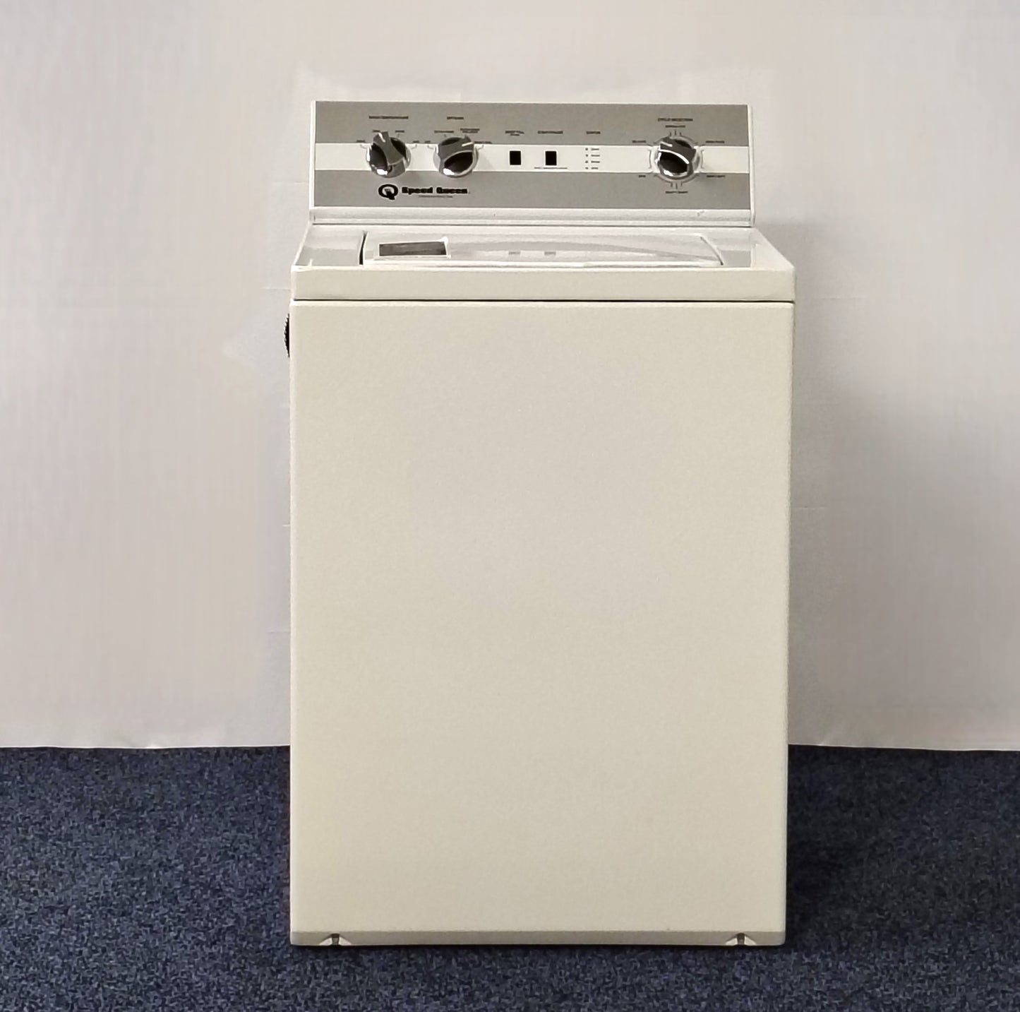 Speed Queen 26 Inch Top-Load Washer with 3.3 cu. ft. Capacity, 4 Pre-Set Cycles, Mechanical Knob Controls, Stainless Steel Washtub and 710-RPM Spin Speed AWN632S9116TW02