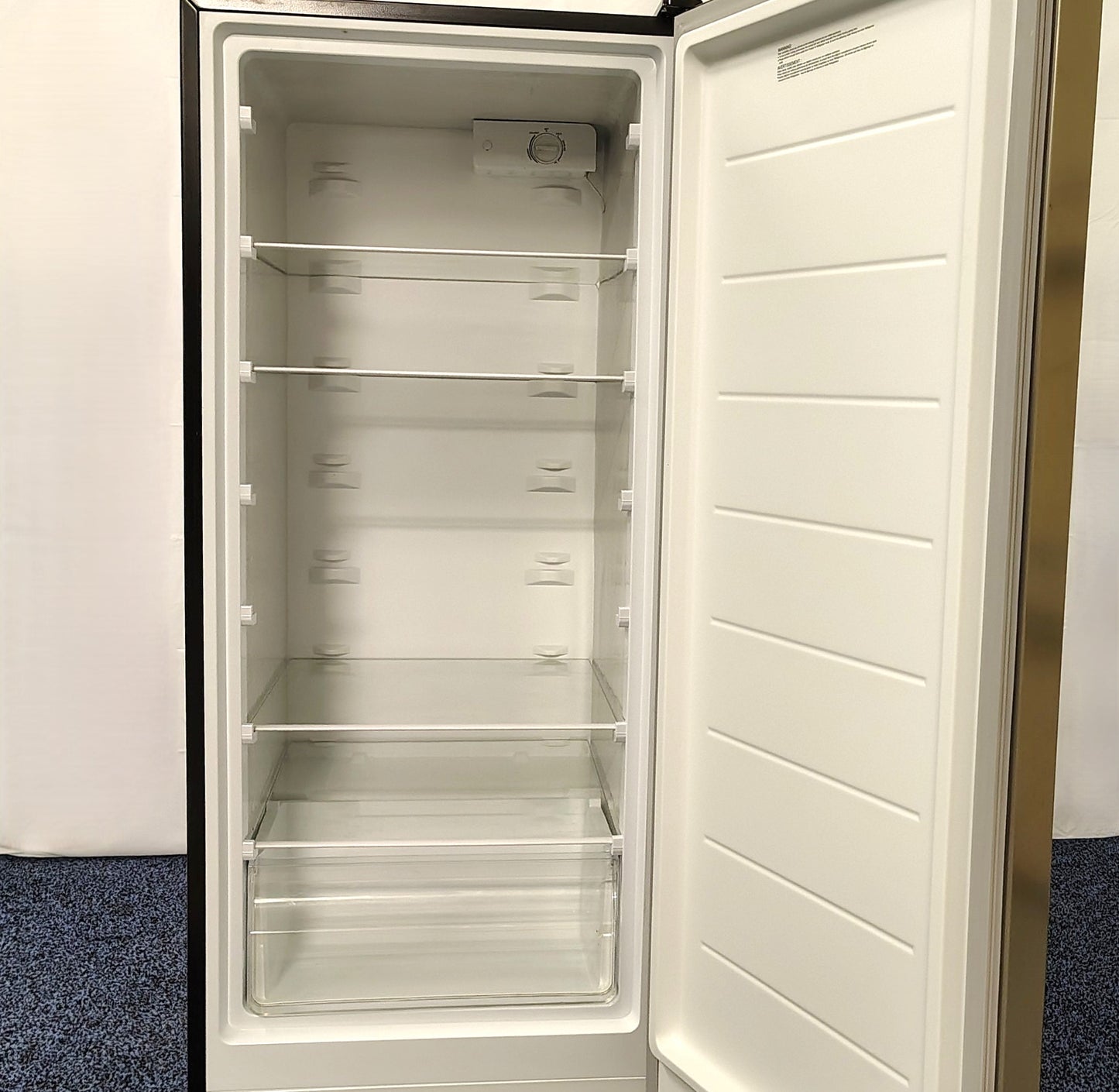 Vissani 7.1 cu. ft. Manual Defrost Convertible Upright Freezer in Stainless Steel MDUFC7SS4