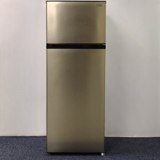 Vissani 7.1 cu. ft. Top Freezer Refrigerator in Stainless Steel Look MDFF7SS