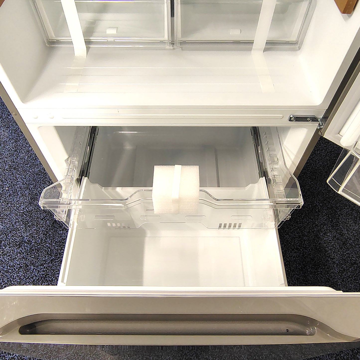 Vissani 18.7 cu. ft. Bottom Freezer Refrigerator in Stainless Steel MDBF18SS