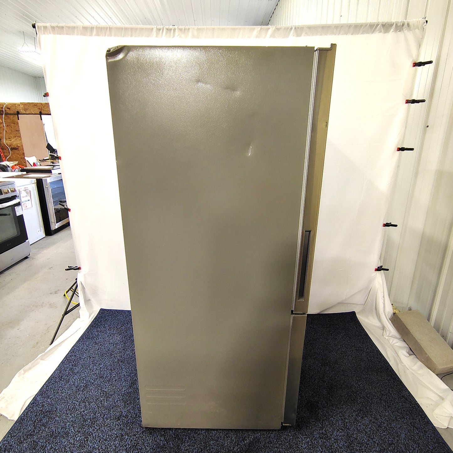 Vissani 18.7 cu. ft. Bottom Freezer Refrigerator in Stainless Steel MDBF18SS