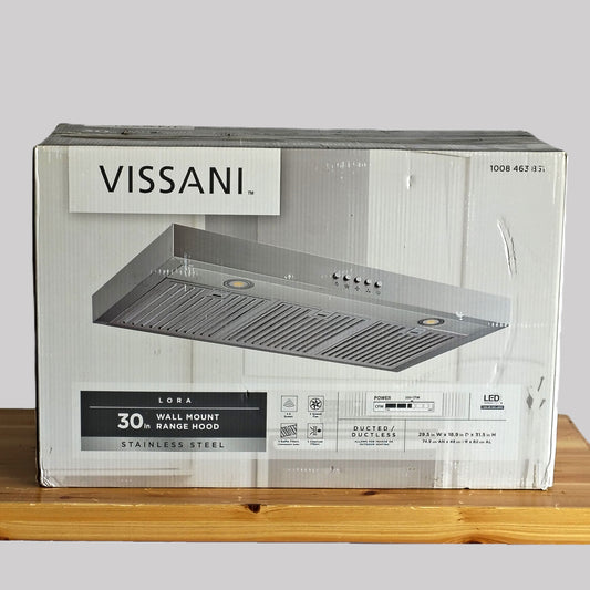 Vissani 500 CFM Convertible Island Range Hood in Stainless Steel 1008 463 851