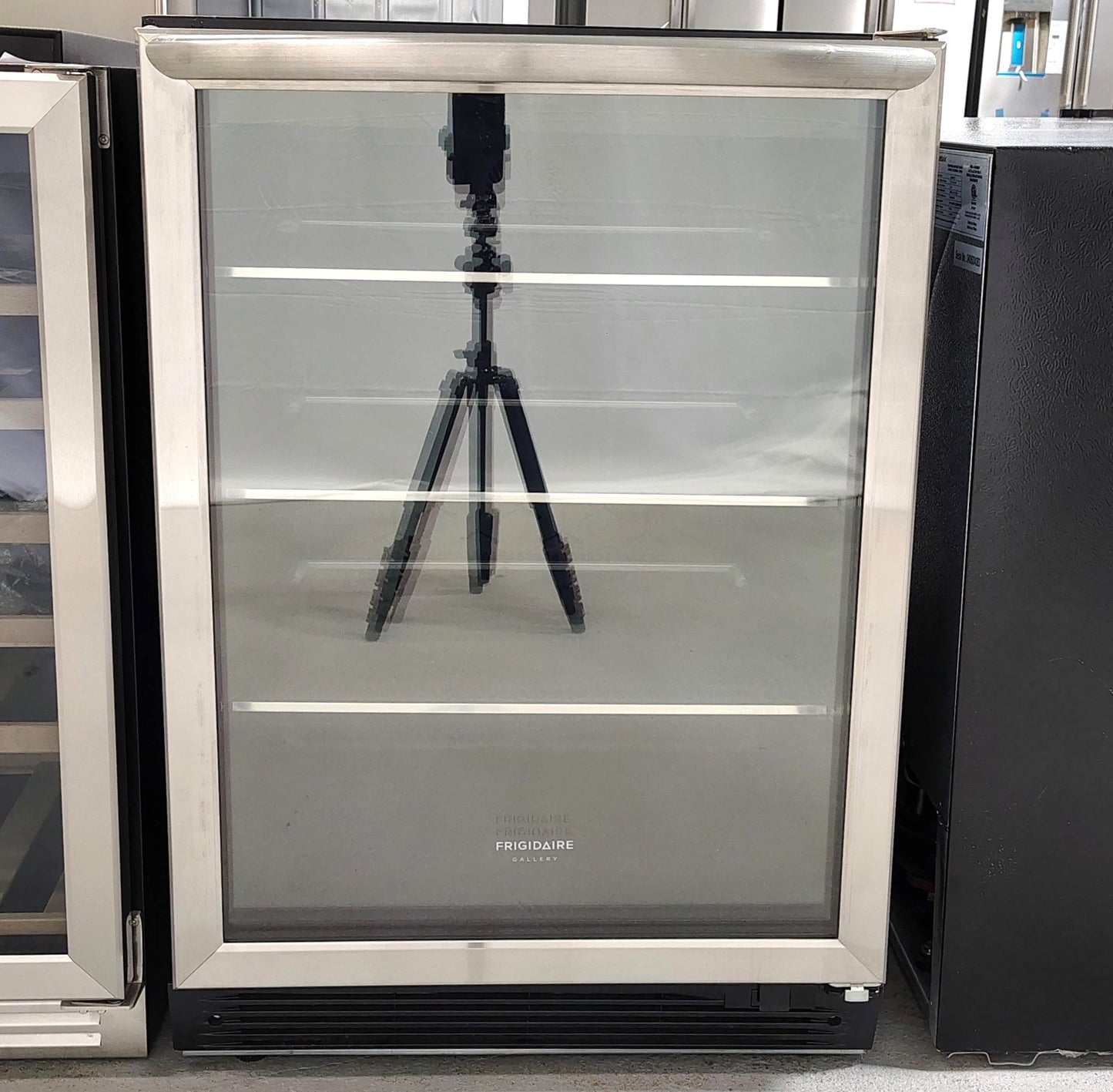 Frigidaire Gallery 5.3 cu. ft. Beverage Center Cooler with LED Temperature Controls and Display, Single Zone, Stainless Steel FGBC5334VS