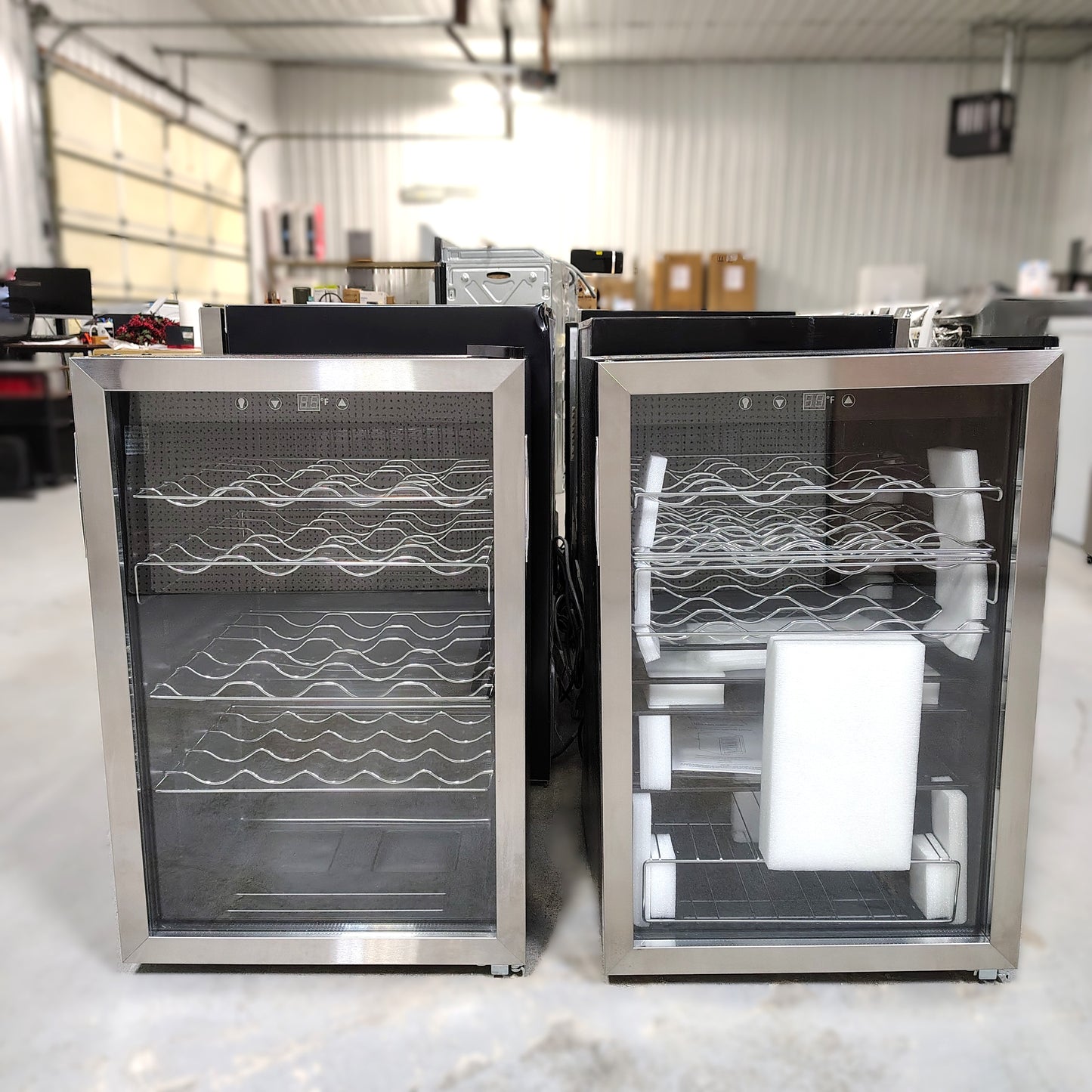 Vissani 4.3 Cu. ft. Wine and Beverage Cooler in Stainless Steel HVBC430ST