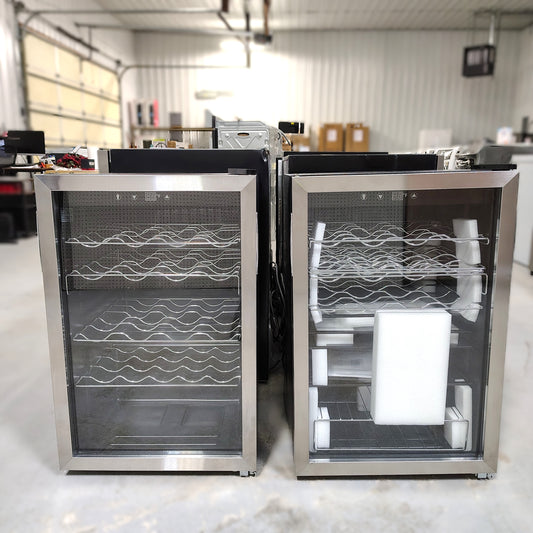 Vissani 4.3 Cu. ft. Wine and Beverage Cooler in Stainless Steel HVBC430ST