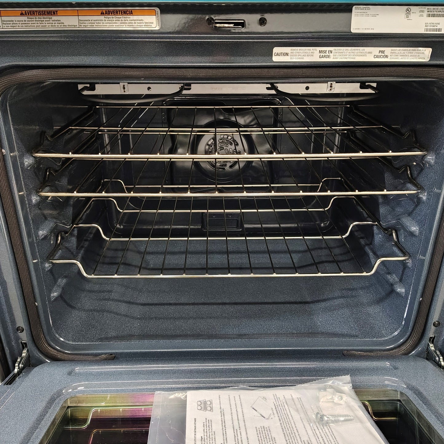 Whirlpool 30 in. 5-Burners Smart Slide-In Electric Range in Fingerprint Resistant Stainless Steel with No Preheat Air Fry WSES7530RZ0