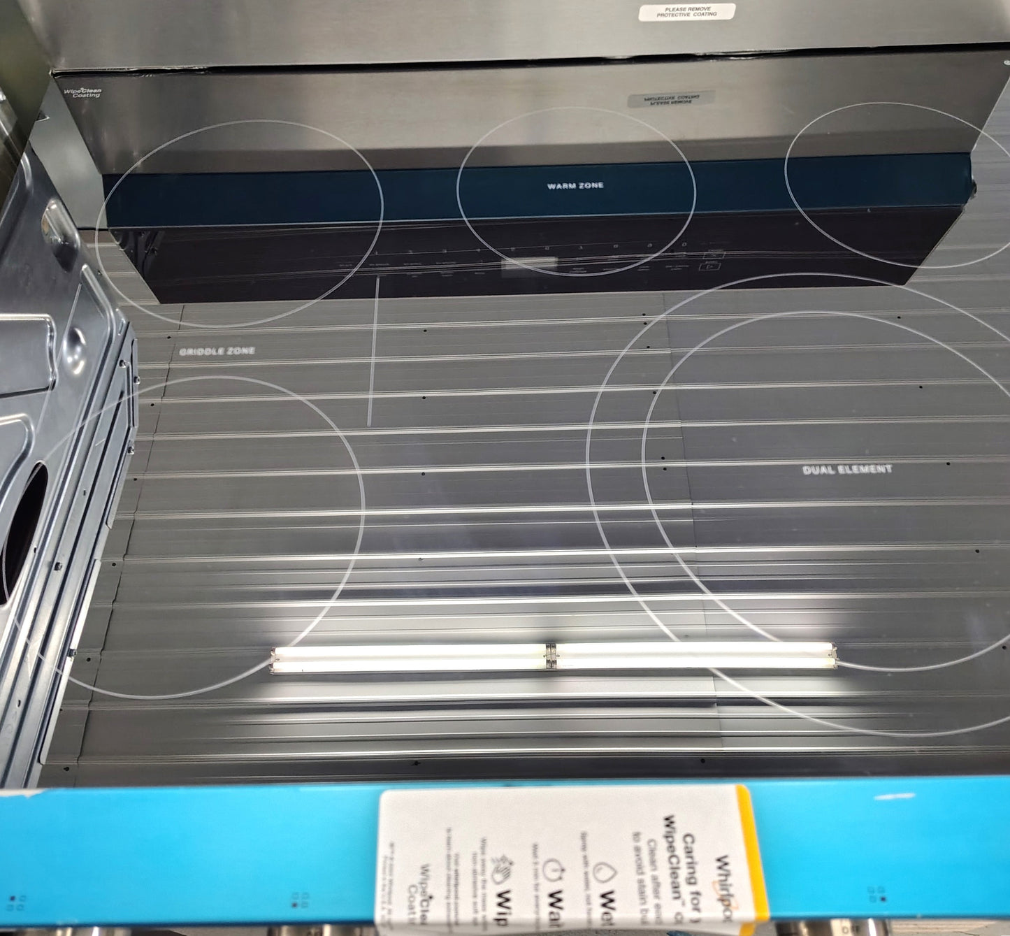 Whirlpool 30 in. 5-Element Freestanding Electric Smart Range in Fingerprint Resistant Stainless Steel with Air Cooking Technology WFES7530RZ