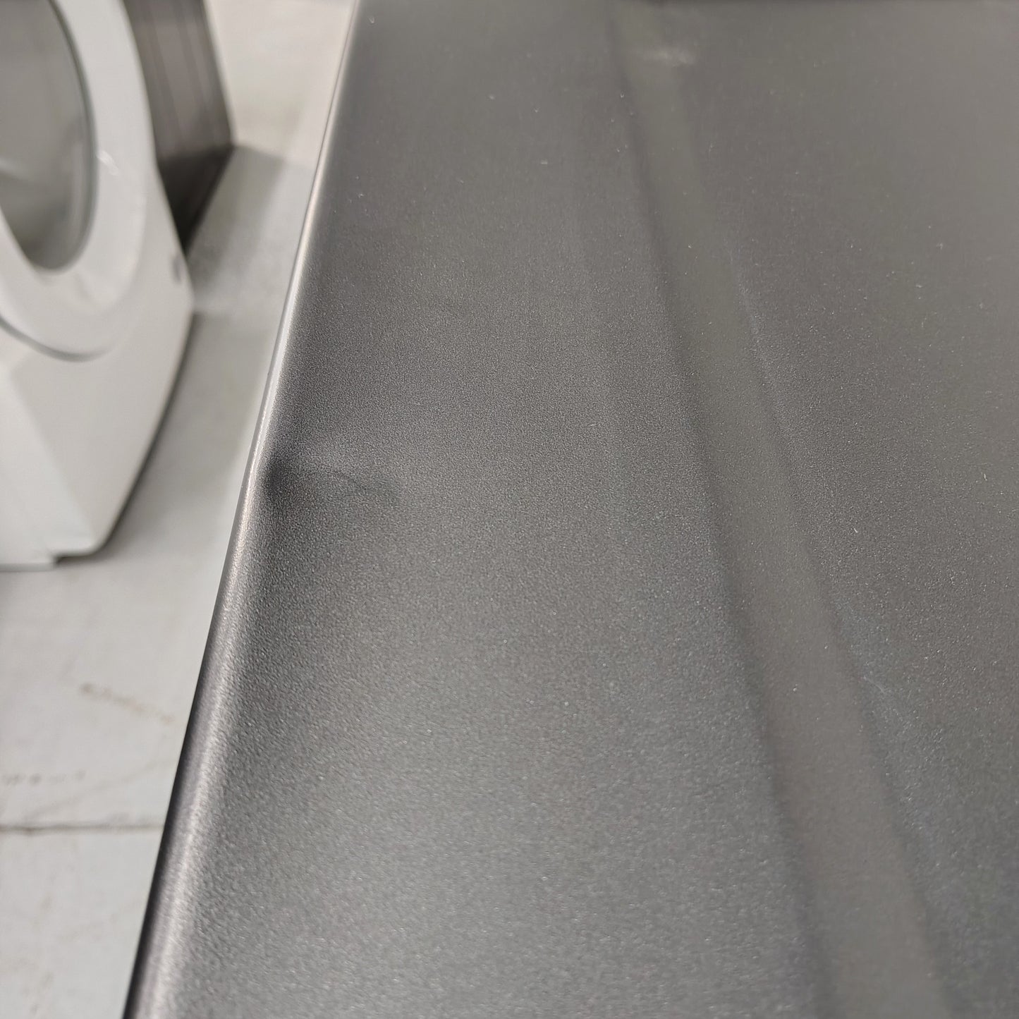 Whirlpool 7.4 cu. ft. vented Front Load Electric Dryer in Volcano Black with Wrinkle Shield Option WED5720RU0