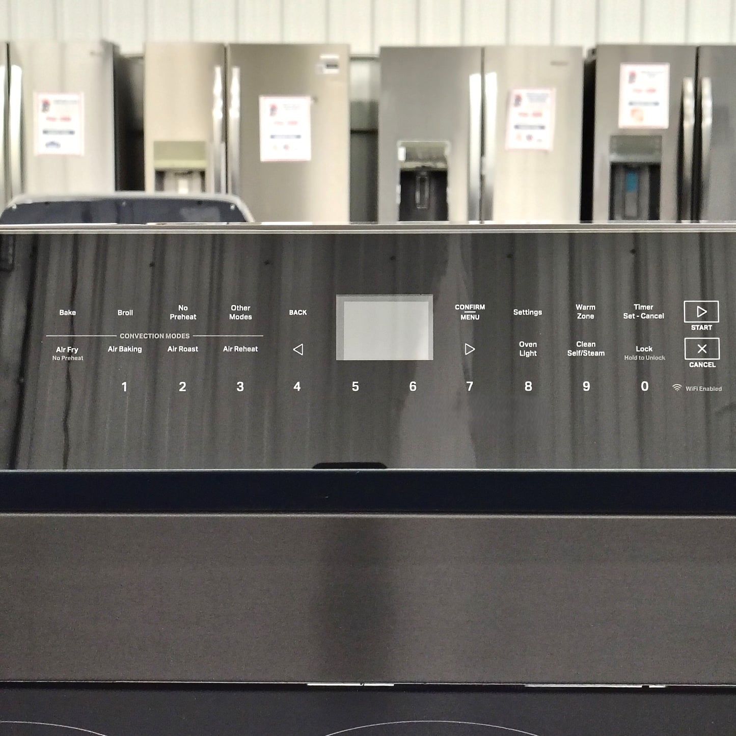 Whirlpool 30 in. 5-Element Electric Smart Range with Air Cooking Technology WFES7530RV