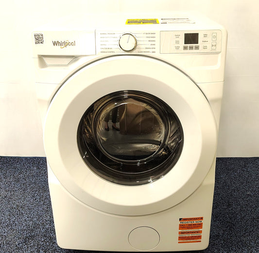 Whirlpool 4.5 Cu. Ft. Front Load Washer in White with Tumble Fresh Option WFW4720RW0
