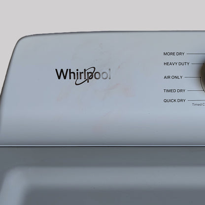 Whirlpool 7.0 cu. ft. Long Vented Front Load Electric Dryer in White with Adaptive Dry WED4105LSW
